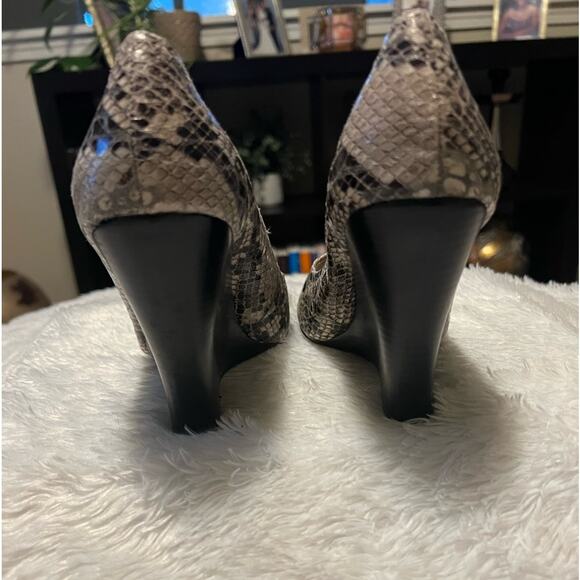 BCB Generation Snake Print Wedge Shoes - Picture 3 of 5